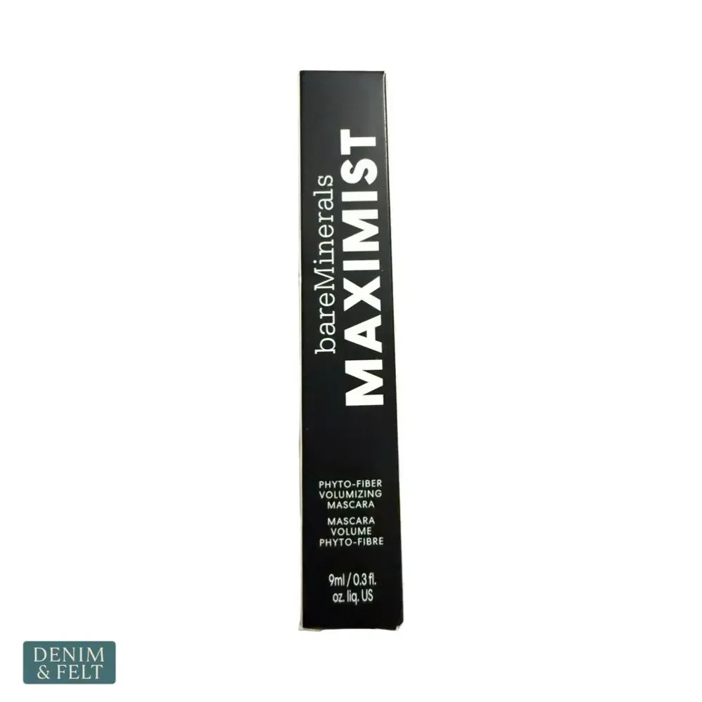 NEW bareMinerals Maximist Phyto Fiber Volumizing Mascara Vegan Clean Lash Volume